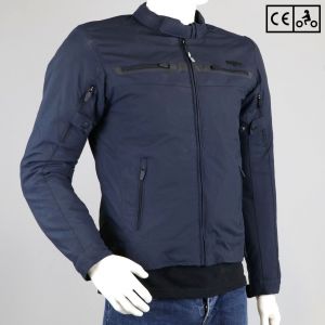 Blouson Furygan Scotty D3O homologué CE moto bleu