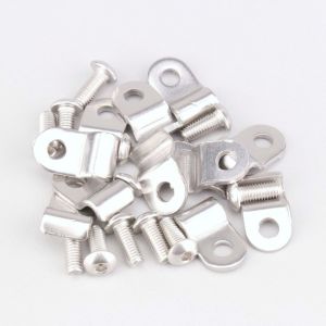 Supports de fixation pour durite ou c&acirc;ble &Oslash;4.7 mm kartcross, autocross Turbo Works (lot de 12)