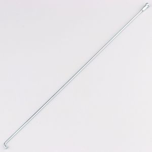 Rayon de roue v&eacute;lo 2x246 mm gris avec &eacute;crou