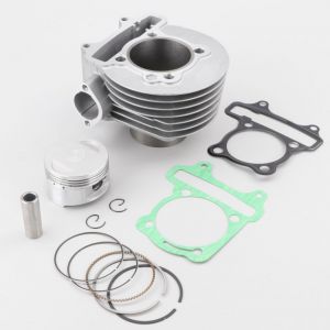 Cylindre piston alu &Oslash;58.5 mm GY6 Kymco Heroism, Bashan BS 150...