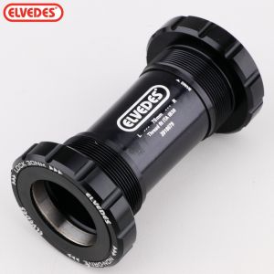 Boîtier de pédalier vélo Elvedes Thread Fit ITA IB30 70 mm