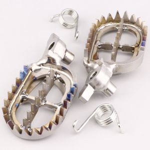 Repose pieds Yamaha YZF 250 (depuis 2024), 450 (depuis 2023)... Scar titane