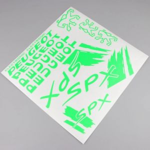 Kit déco Peugeot 103 SPX vert fluo