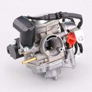 Carburateur GY6 (avec capteur TPS) Kymco Agility, Peugeot Kisbee, TNT Motor... 18 mm 50 4T E4 et E5 Supertec