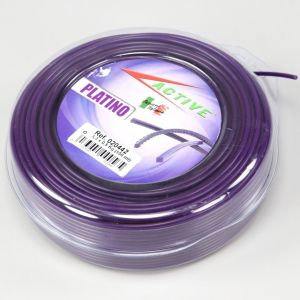 Fil de d&eacute;broussailleuse &Oslash;3.3 mm rond nylon Active violet (bobine de 56 m)