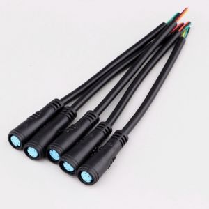 Connecteurs &eacute;tanches 4 broches femelles eWheel (lot de 5)