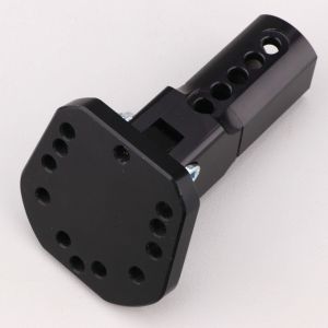 Moyeu de volant long inclinaison réglable (0°/8°/16°/24°) karting Righetti Ridolfi noir