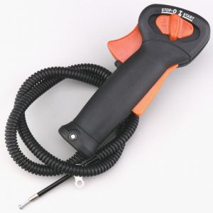 Poignée commande de gaz débroussailleuse Stihl FS100, FS200, FS550...