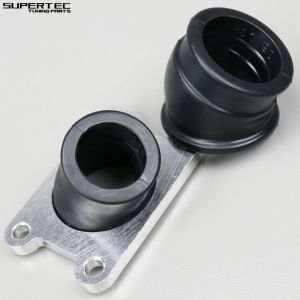 Pipe d'admission AM6 Minarelli Supertec orientable (carburateur PWK, PHVA, PHBN, PHBG)