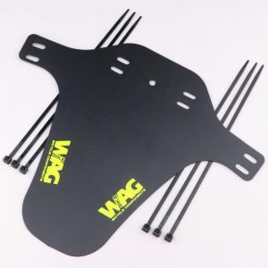Garde boue avant vélo Wag Bike noir et jaune