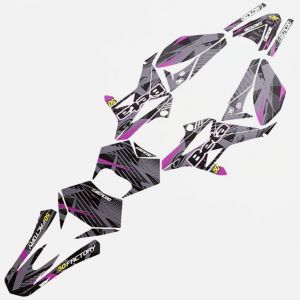 Kit d&eacute;co Beta RR 50 (2011 - 2020) Gencod Evo II violet