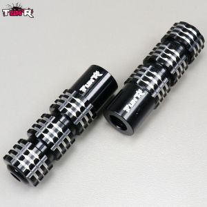 Repose pieds alu Peugeot 103, MBK 51 Tun'R noirs