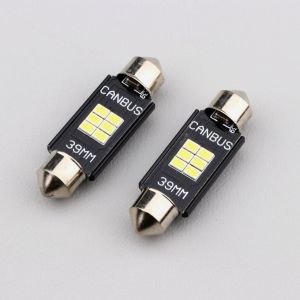 Ampoules navette C5W 12V 1.9W Phonocar leds 39 mm (lot de 2)