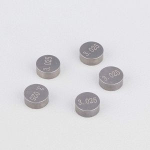 Pastilles de soupapes calibrées Ø7.48 mm 3.025 mm Honda CRF 250, Yamaha YZF-R1, R6... ProX (lot de 5)