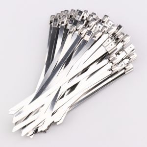 Colliers inox 4.6x125 mm non revêtus WKK (lot de 50)