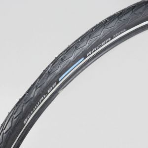 Pneu vélo 700x35C (35-622) Schwalbe Marathon Racer liserets réfléchissants