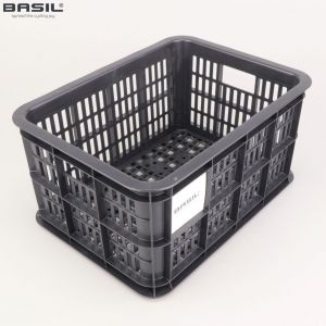 Panier vélo Basil S 17.5L noir (fixation MIK)