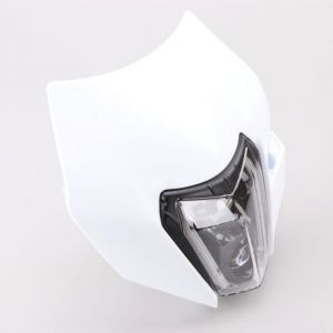 Plaque phare type KTM EXC (2014) Allpro Super Star &agrave; leds blanche