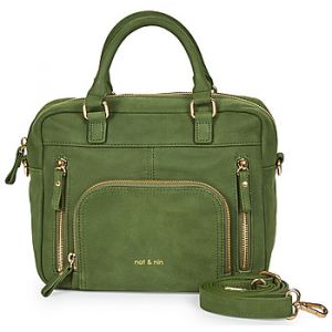 Sac Bandouliere Nat et Nin MINI MACY Vert - Taille Unique