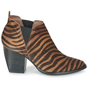 Bottines Wonders M4102-ZEBRATO-CUERO Marron - Taille 36