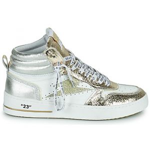 Baskets montantes Semerdjian QUITO Doré - Taille 36,37,38,39,40,41