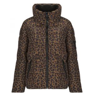 Doudounes Guess MARTINA PRINT Marron - Taille EU M,EU L,EU XL