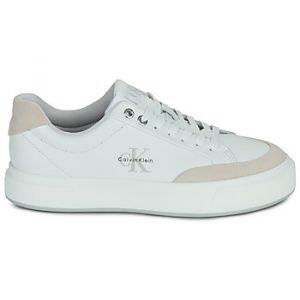 Baskets basses Calvin Klein Jeans BASKET CUPSOLE LACEUP LTH MIX Blanc - Taille 36,37,38,39,40,41