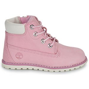 Boots enfant Timberland POKEY PINE Rose - Taille 25,26,27,28,29,30