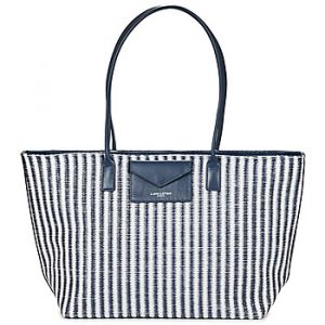 Cabas LANCASTER KBA MARINIERE OSIER 79 Bleu - Taille Unique