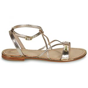 Sandales Les Tropeziennes par M.Belarbi HIRONDEL Dor&eacute; - Taille 37,38,39,40