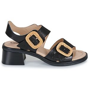 Sandales &agrave; talon Casta UNIKA Noir - Taille 38,40