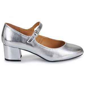 Chaussures escarpins Moony Mood Mia Argent&eacute; - Taille 36,37,38,39,40,41