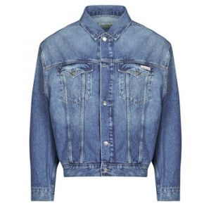 Veste Calvin Klein Jeans RELAXED DENIM JACKET Marine - Taille EU S,EU M,EU L