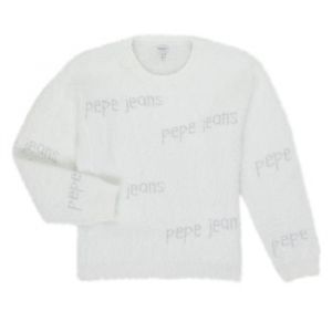 Pull enfant Pepe jeans AUDREY Blanc - Taille 8 ans,14 ans