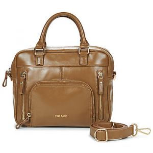Sac &agrave; main Nat et Nin MINI MACY Marron - Taille Unique