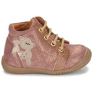 Baskets montantes enfant GBB BICHETTE Rose - Taille 18,19