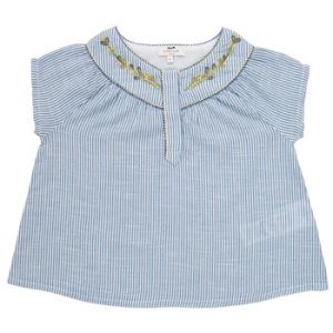 Blouses Cyrillus FLORENCIA Bleu - Taille 4 ans,6 ans,8 ans,10 ans