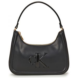 Sac a main Calvin Klein Jeans BOLD CK SMALL SHOULDER BAG Noir - Taille Unique