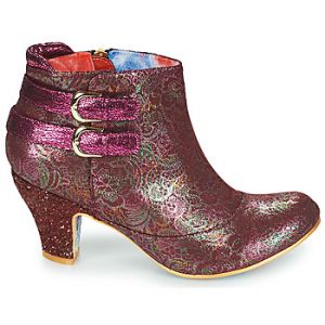 Bottines Irregular Choice THINK ABOUT IT Bordeaux - Taille 38,42