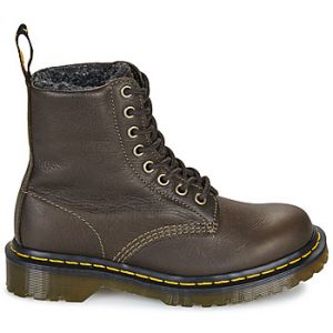 Boots Dr. Martens 1460 DMS OLIVE GRIZZLY Marron - Taille 36,37,38