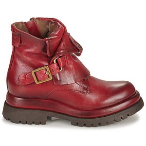 Boots Airstep / A.S.98 DIBLA BUCKLE Rouge - Taille 36,37,38,39,41