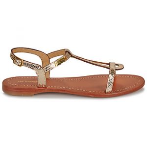 Sandales Les Tropéziennes par M Belarbi HAMAT Doré - Taille 36,37,38,39,40,41