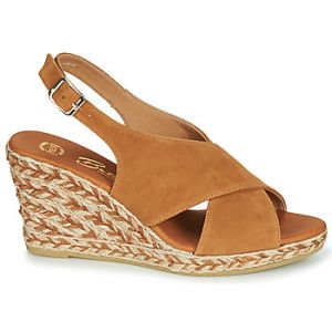 Espadrilles Betty London OHINDRA Marron - Taille 36,37,38,39,40,42