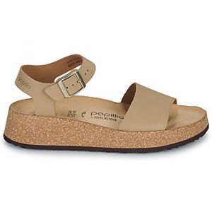 Sandales compens&eacute;es Papillio Glenda LENB Sandcastle Beige - Taille 36,37,38,39,40,41