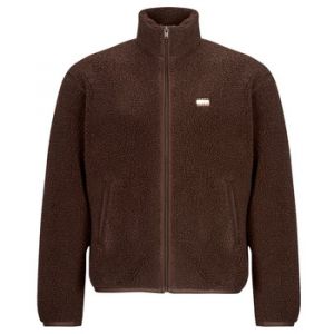 Polaire Tommy Jeans TJM RLX BADGE FZ TEDDY Marron - Taille EU XL