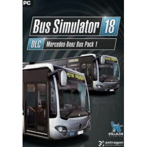 Bus Simulator 18 - Mercedes Benz Bus Pack 1 (DLC) Steam Key GLOBAL