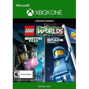 LEGO Worlds Classic Space Pack and Monsters Pack Bundle (DLC) XBOX LIVE Key GLOBAL