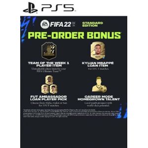 FIFA 22 (Standard Edition) Pre-order Bonus (DLC) (PS5) PSN Key EUROPE