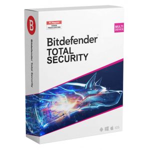 Bitdefender Total Security, Multi Device 3 Dispositifs / 1 An