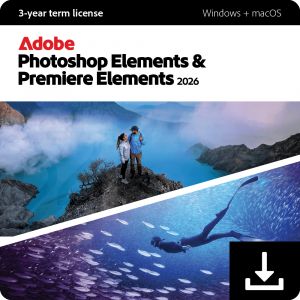 Adobe Photoshop & Premiere Elements 2026 EDU